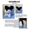 Imagen que muestra procesos de la costura del amigurumi
