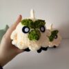 Producto amigurumi tipo planta Browt