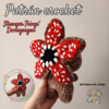 patron demogorgon crochet descargable diy Portada del patrón de crochet de Demogorgon