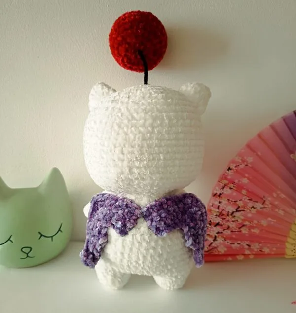 amigurumi mensajero kawaii Moguri