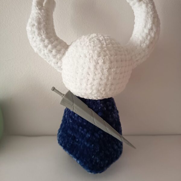 Producto Caballero parte trasera con espada