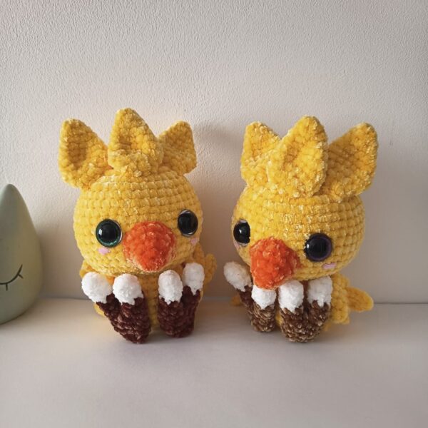 Producto pareja de chocobos adorables