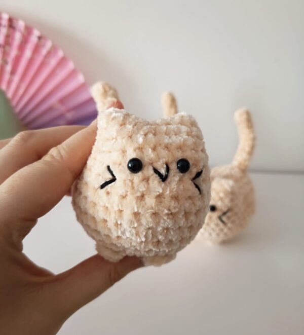 Producto gatitos crochet ginger canela