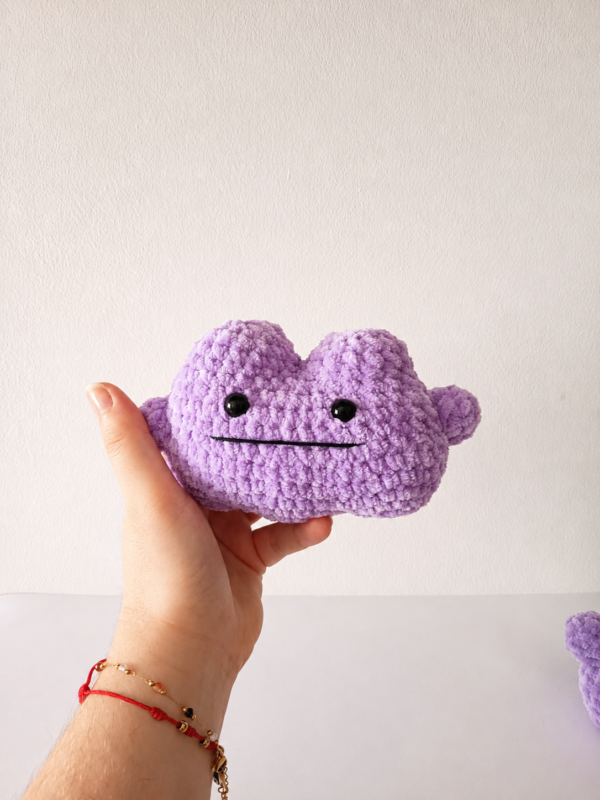 producto ditto hecho a mano a crochet