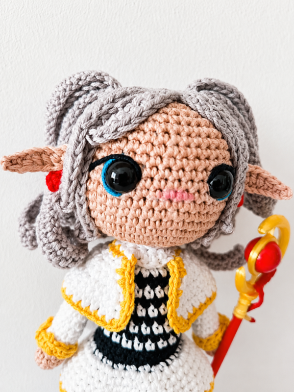 Frieren crochet amigurumi handmade anime journey Detalle de producto Frieren