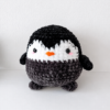 Pinguino crochet regalo adorable para niños Peluche de pingüino kawaii hecho a mano