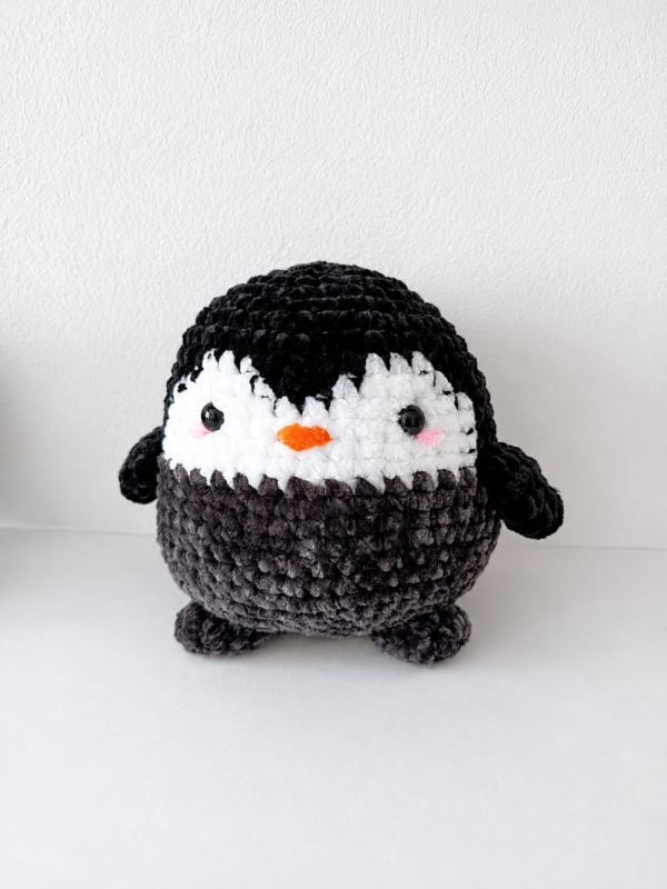 Pinguino crochet regalo adorable para niños Peluche de pingüino kawaii hecho a mano