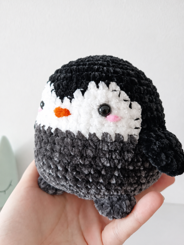 amigurumi animal crochet adorable artesanal Producto pingüino de crochet kawaii