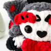 anime demonio felino hotel hazbin detalle de producto husk hazbin hotel de ganchillo
