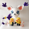 crochet digital cat anime Producto crochet gatomon gigante