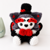 demonio de hotel hecho a mano ganchillo producto crochet gato demonio hotel