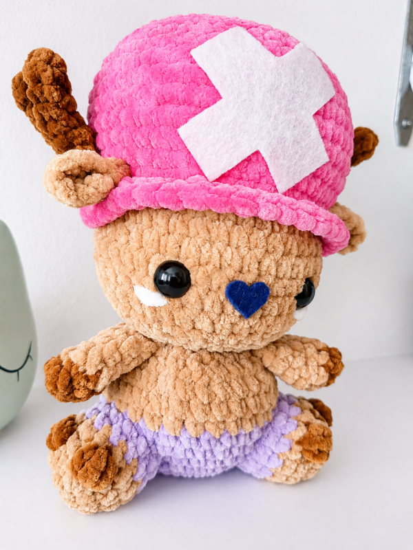 handmade kawaii chopper anime doctor producto amigurumi adorable chopper