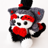 hazbin hotel peluche de crochet producto husk hazbin hotel amigurumi