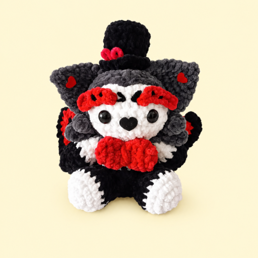portada producto husk hazbin hotel crochet