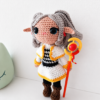peluche anime maga elfa hecho a mano Producto Frieren de amigurumi artesanal