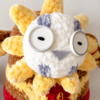 Detalle de producto amigurumi Esquie